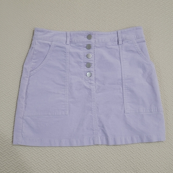 Forever 21 Lavender Mini Skirt - Picture 2 of 10